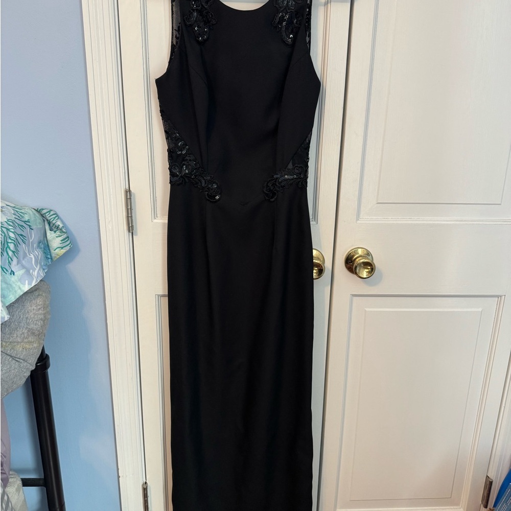 Custom ✨ Statement-Making Black Evening Gown ✨ One of a kind. Flattering.Stylish